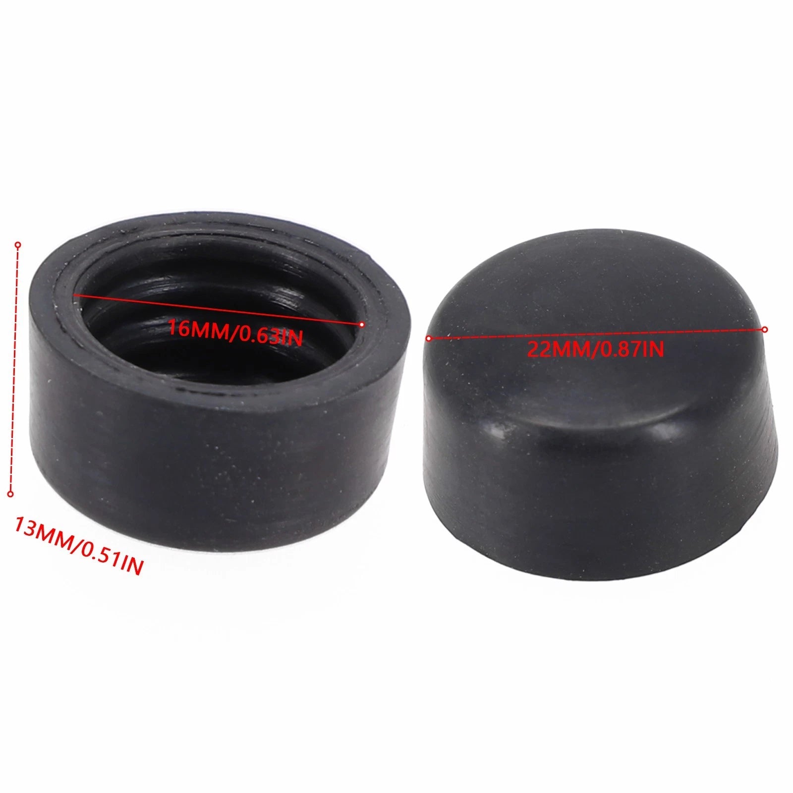 Nut Cover for Ford Focus (2000–2018) 1324768 Rubber Easy Install