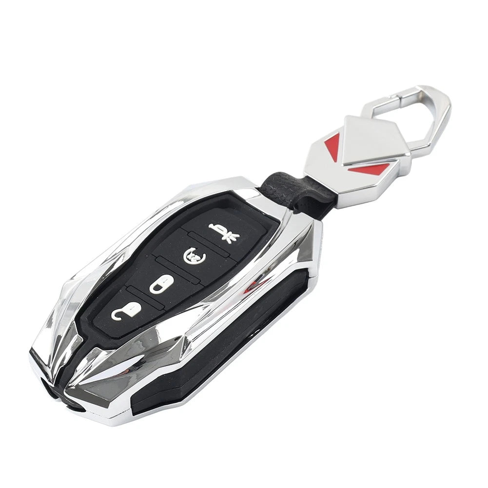Key Fob Cover Protector Case Silver for Dodge Ram 1500 (2019–2024)