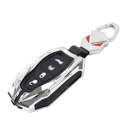 Key Fob Cover Protector Case Silver for Dodge Ram 1500 (2019–2024)