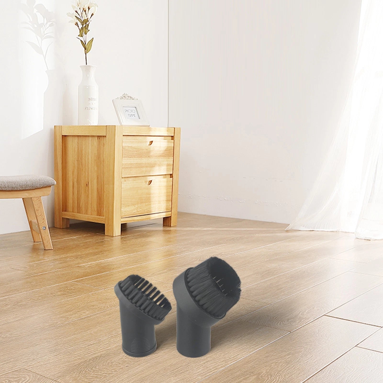 Rotatable Brush Head for Vacuum Cleaner (Compact Design)
