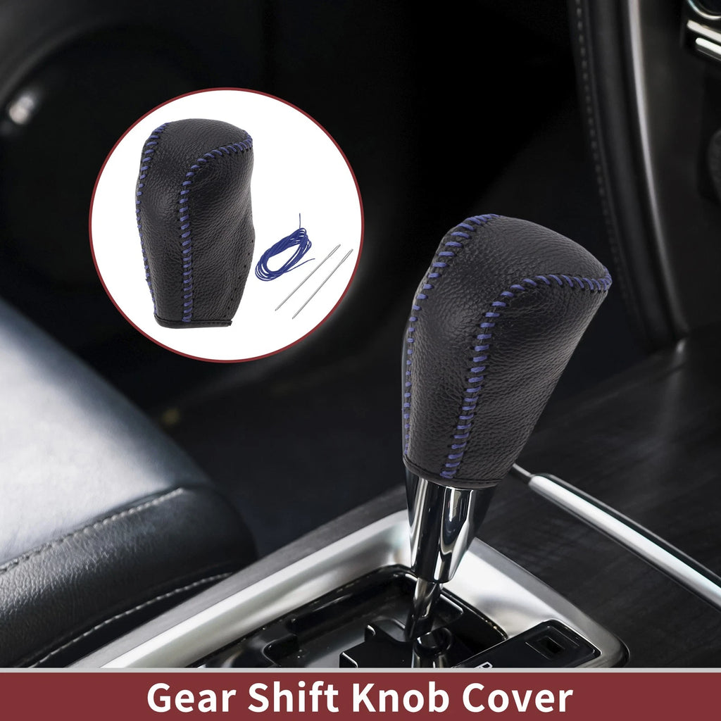 Gear Shift Knob Cover Replacement for Toyota Corolla (2014–2018) Faux Leather
