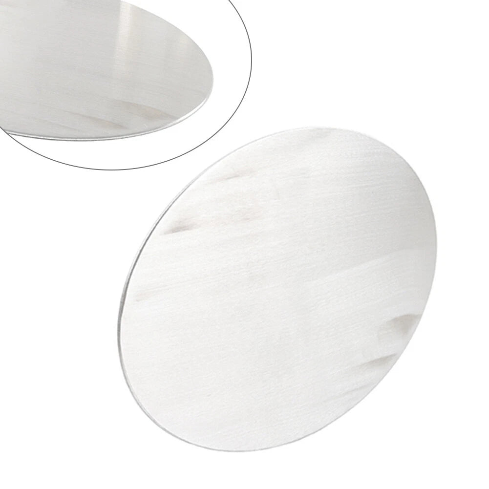 1pc Aluminum Custom Oval License Plate for Universal Fit (2.5mm Thickness)