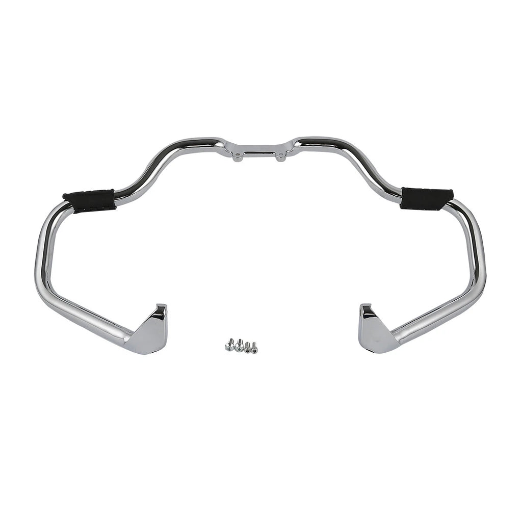 Engine Guard Bar & Red Lower Fairings for Indian Chieftain (2016–2018)