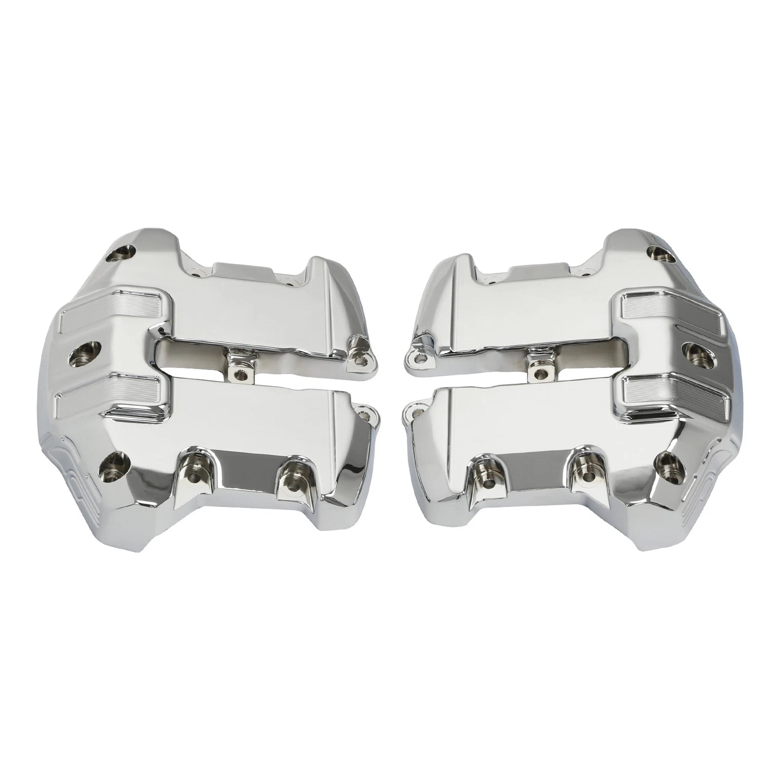Upper Rocker Box Covers for Harley Electra Road Glide Trike (2017–Present) Chrome