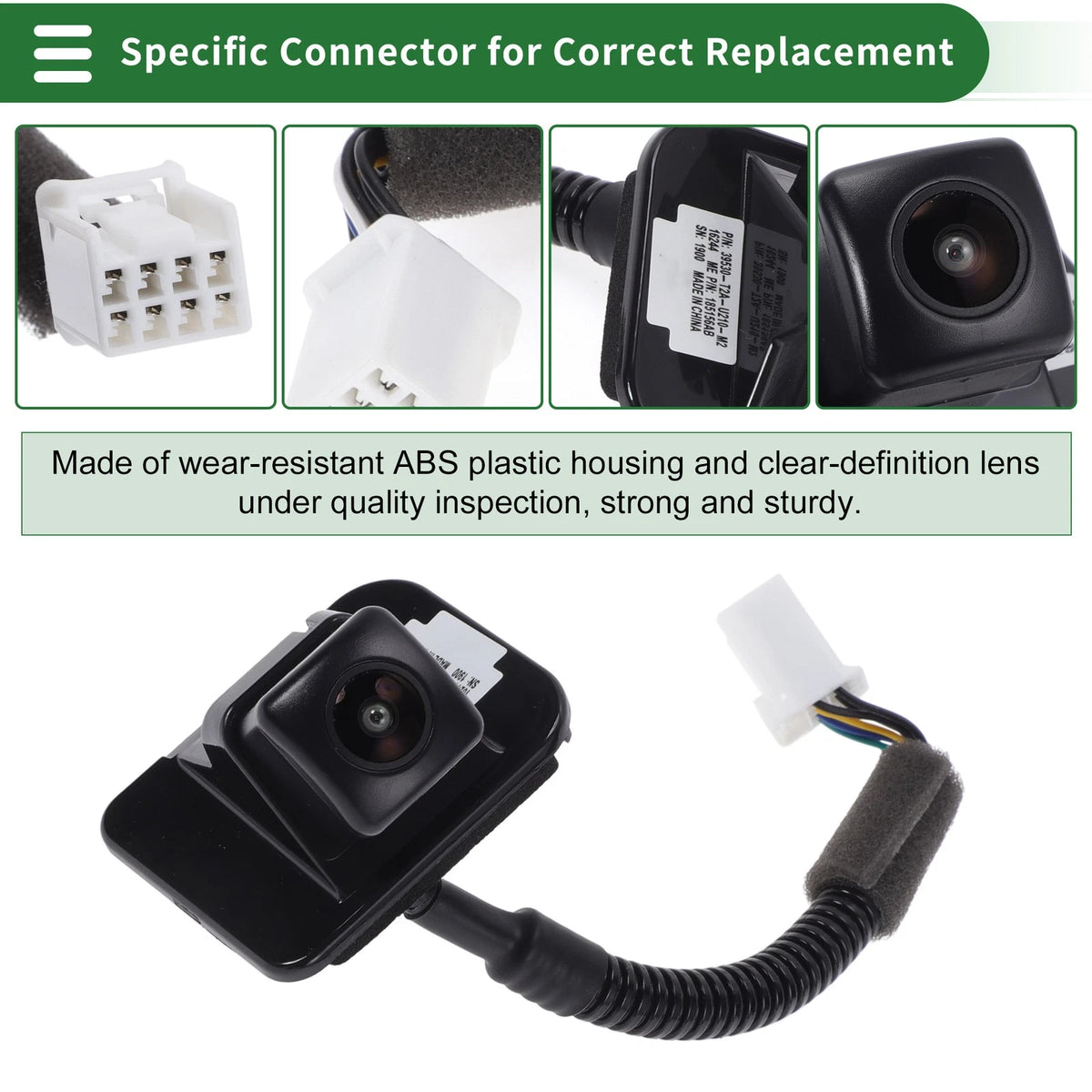 Rear View Camera for Honda Accord (Non-Hybrid) (120-180°)