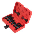 8Pc Flare Nut Socket Set for Metric Vehicles (12-19mm)