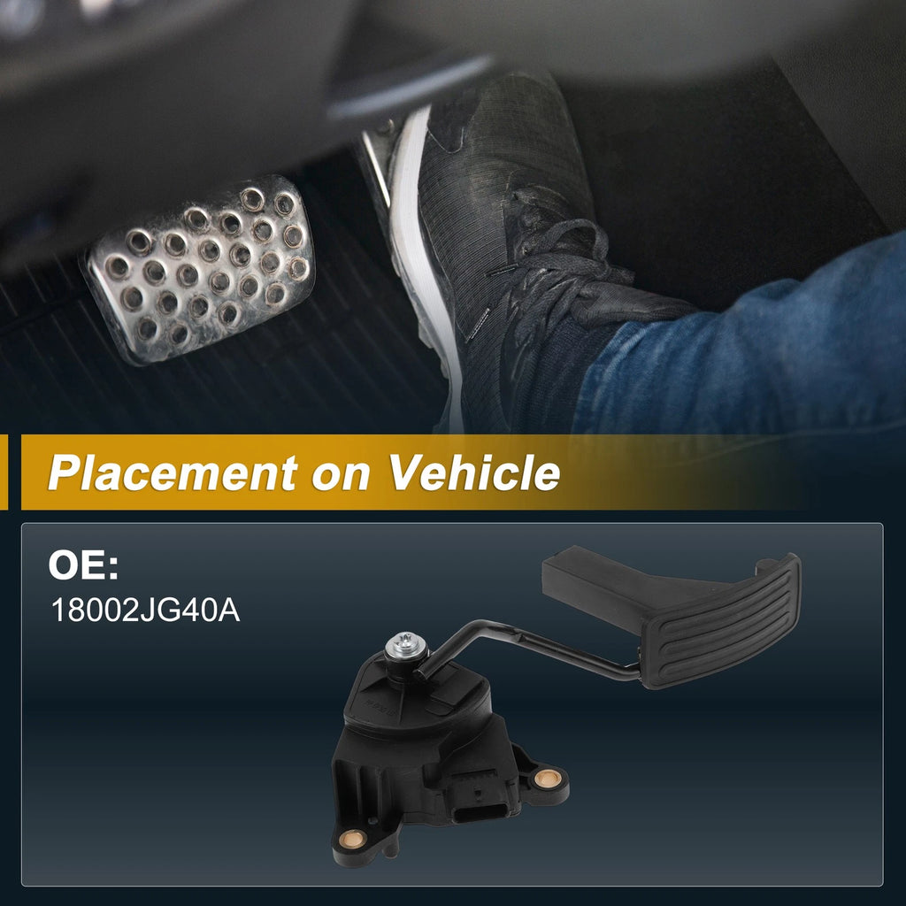 Accelerator Pedal with Position Sensor Assembly for Nissan Rogue (2014–2020)