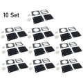 Set of 10 Fuel Pump Gasket Kit for B&S Stratton (693502, 42E000, 422000, 460000, 463000)