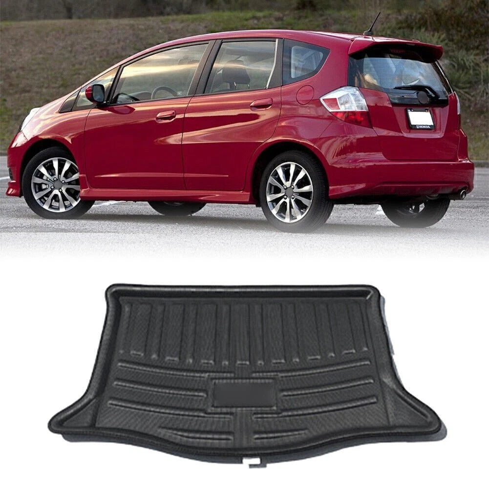 Trunk Tray Boot Liner Cargo Mat for Honda Jazz (2008–2013)