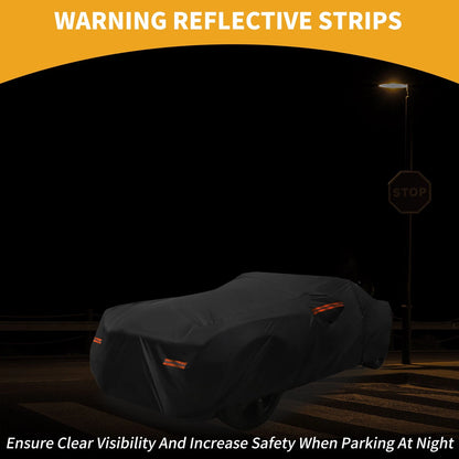 Car Cover Waterproof All Weather with Zipper for Chevrolet Camaro (2010–2015)