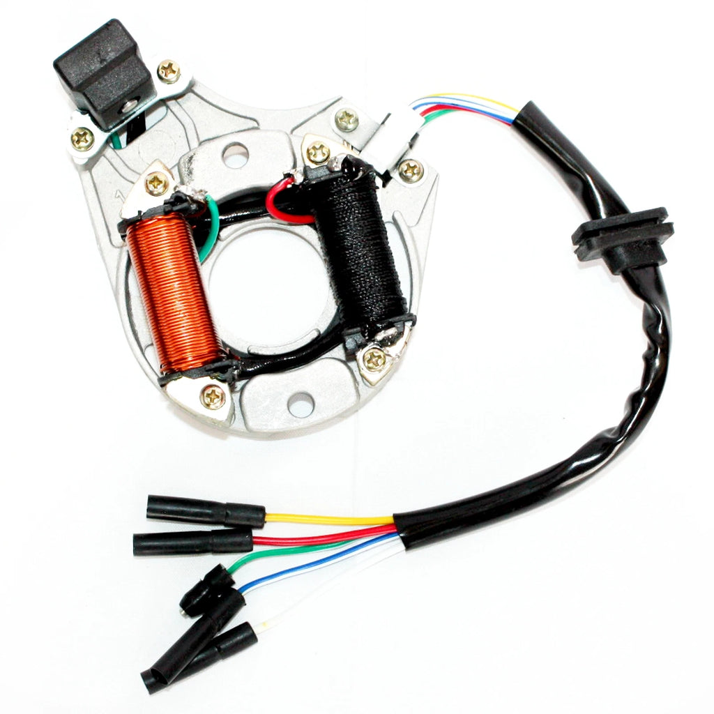 Magneto Flywheel E-start Stator Plate for 90cc 110cc PIT Quad ATV