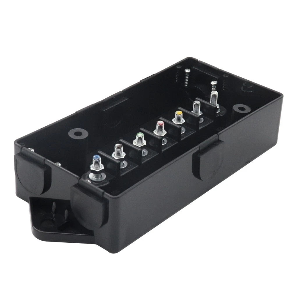 7 Way Electrical Trailer Wire Junction Box for RV Camper