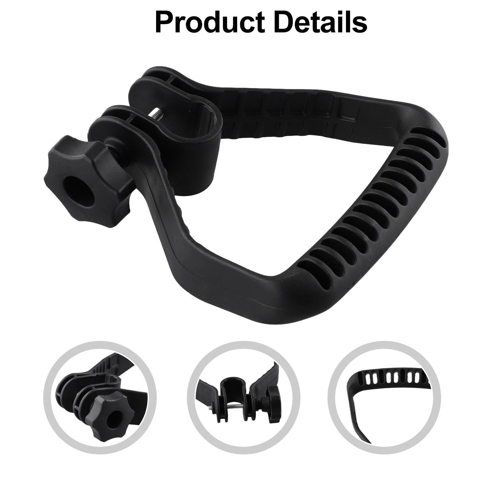 Handle Replacement for - Black Ergonomic Loop