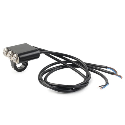 Push Button Switch for Motorcycle Handlebar 22mm 7/8" ON OFF