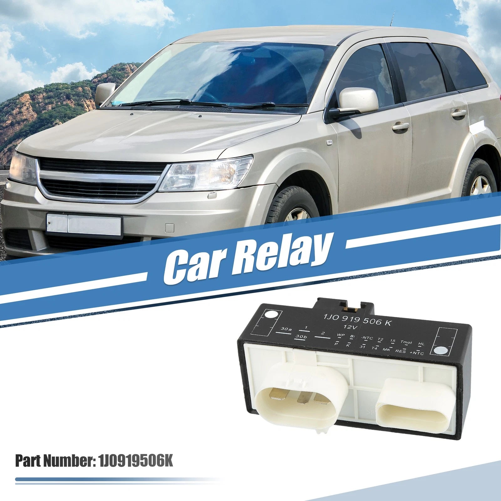 Starter Relay Solenoid Replacement for Audi TT (2000–2006) 12V 40A