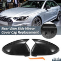 Rearview Mirror Cover Cap Pair Replacement for Audi A4 A5 S4 S5 RS5 (2017–2025)