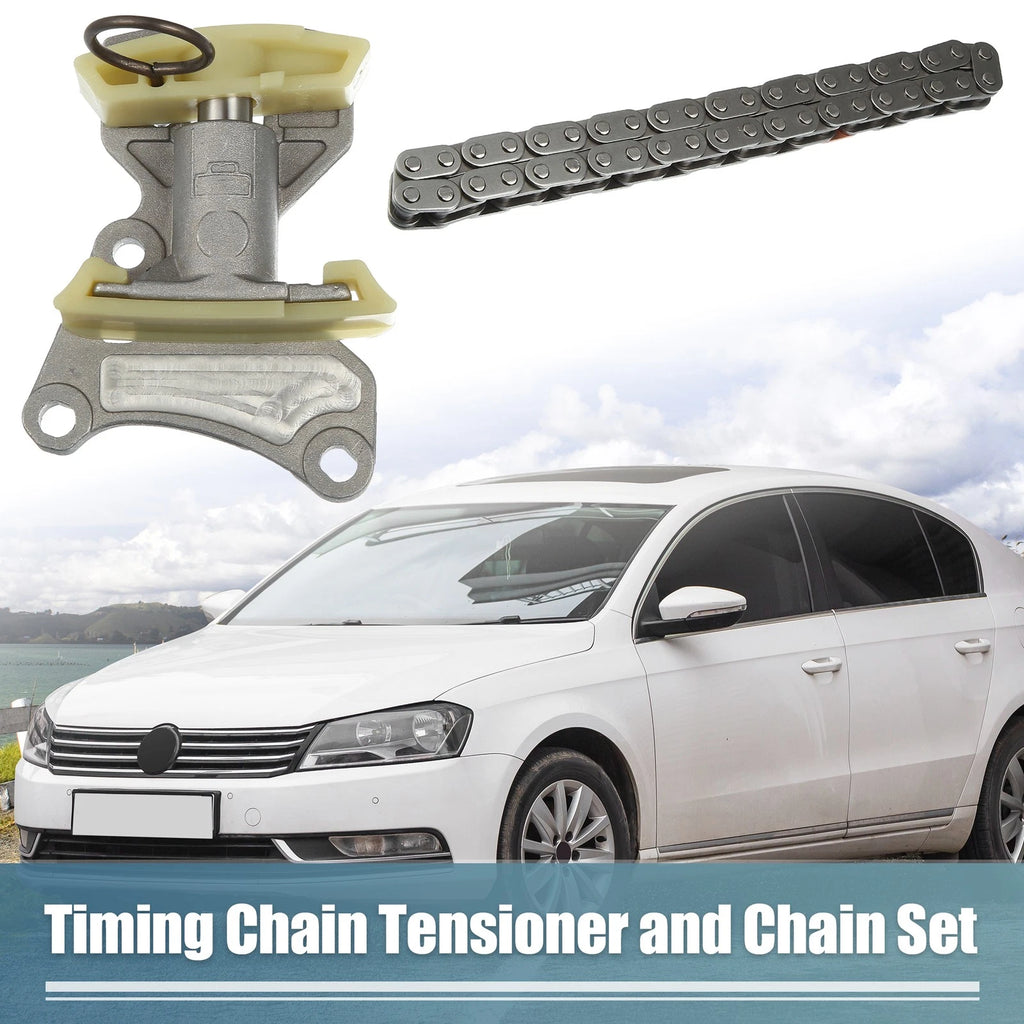 Timing Chain Tensioner Chain Set Replacement for Volkswagen Jetta (2006–2018)