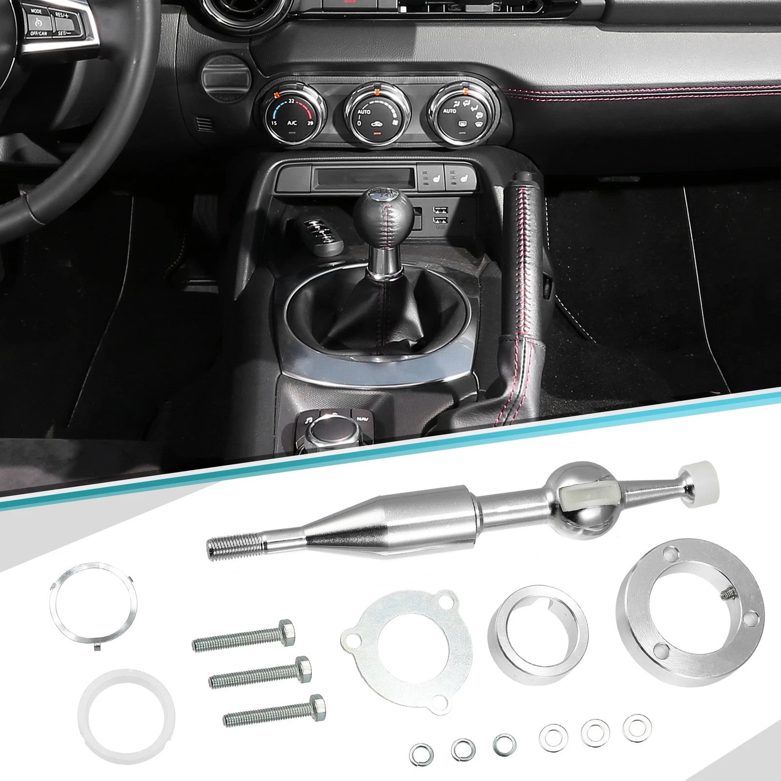 Gear Shift Knob Kit Replacement for Mazda Miata MX5 (1990–1997)