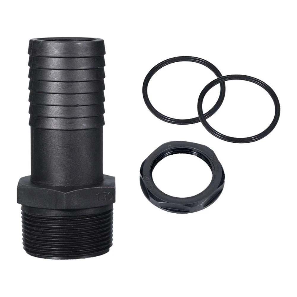 5PCS Plastic Hose Barb Fitting NPT Male Connector for Irrigation Systems