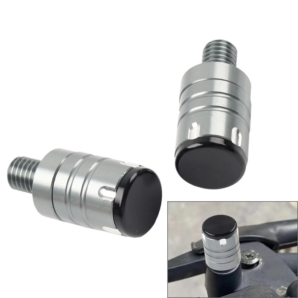 Mirror Hole Blanking Plug Screw Cap Bolt 10MM Silver For Yamaha MT07 MT09 MT10