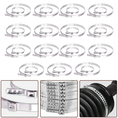 30pcs Clamp Set for Securing Various Tubes and Pipes