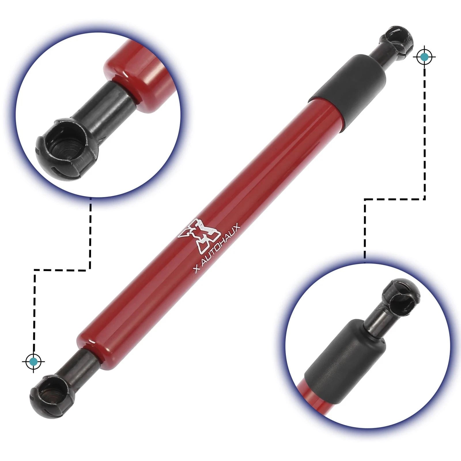 Tailgate Lift Support Rear Gate Gas Spring Replacement for Ram 1500 (2009–2018)
