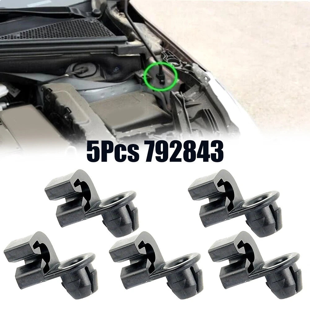 Hood Rod Support Stay Clips for