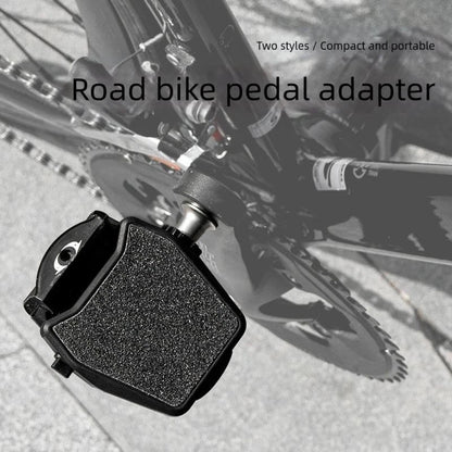 Adjustable Bike Pedal Converter for SPD Cleats (Compact Design)