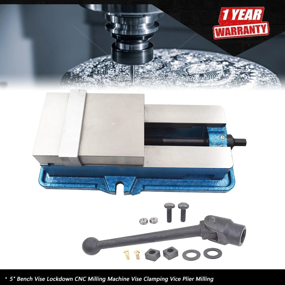 5" Bench Vise for CNC Milling Machine (No specific years/models provided)