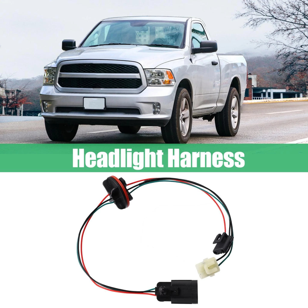 Headlight Lamp Wiring Harness for Dodge Ram 1500 2500 3500 4500 (2013–2018)