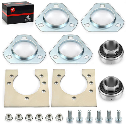1" Live Axle Bearing Kit for Go-Kart (Fits Mini Bike)
