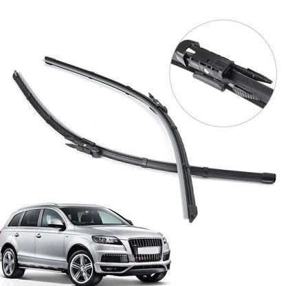 26"+26" Front Windshield Wiper Blades Bracketless Set For AUDI Q7 2006-20142015