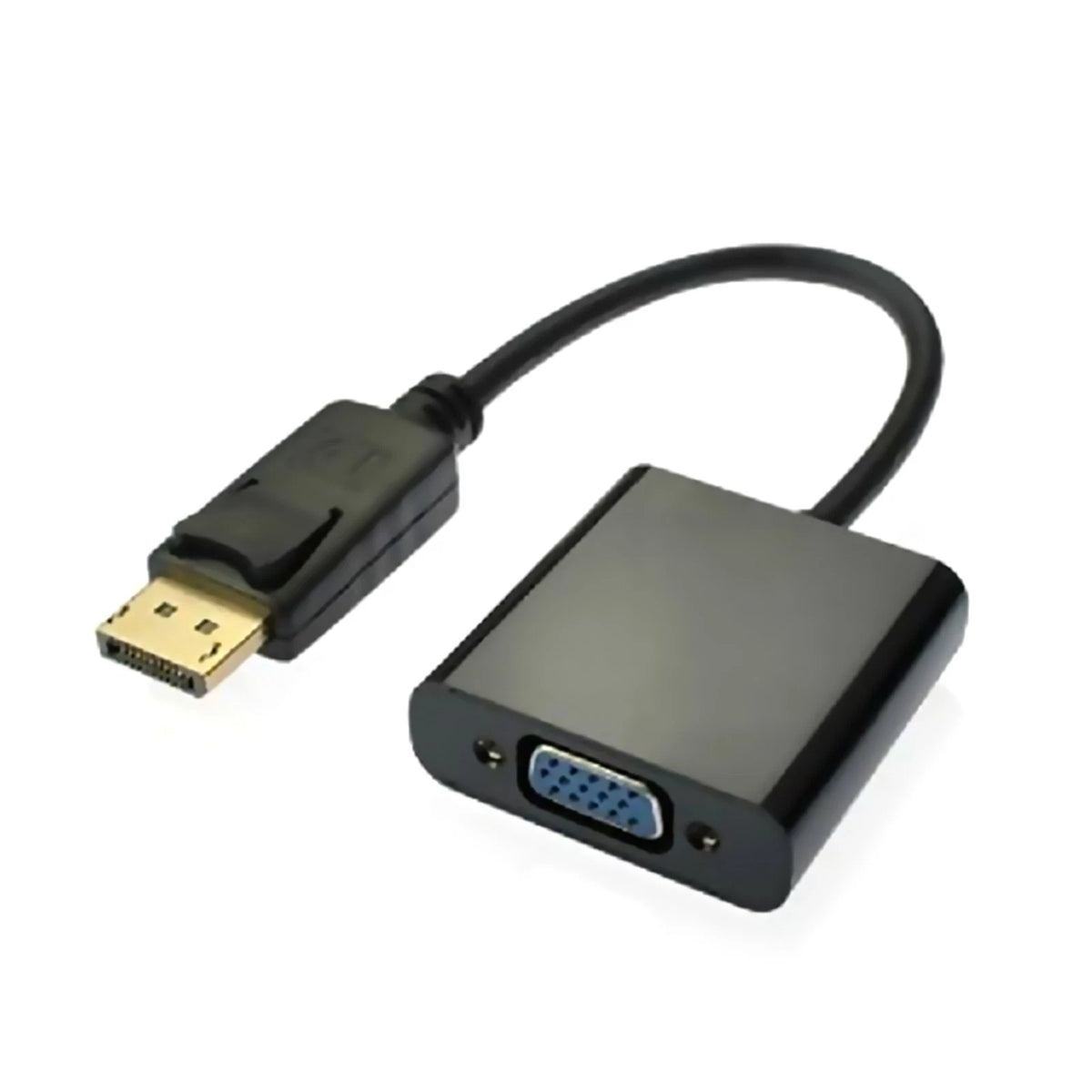 DP to VGA Converter Cable for TV Laptop Computer Projector (20cm)