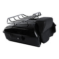 Chopped Trunk Backrest Pad Rack for Harley Touring (2014–2026)