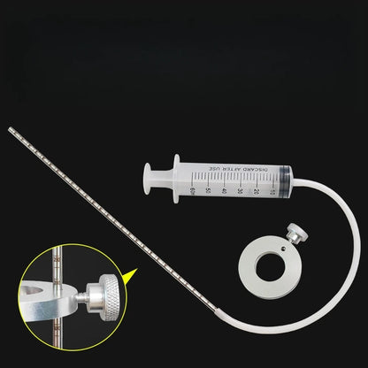 Fork Oil Maintenance Tool for Motorcycle (60ml Dispenser, 30cm Ruler)