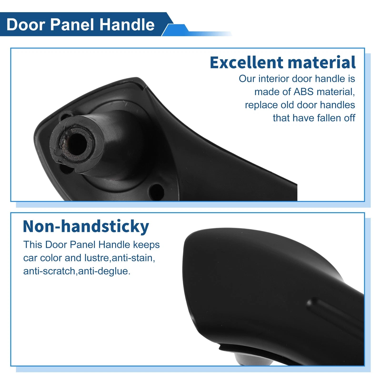 Front Driver Side Inner Door Panel Handle for VW MK4 (1997–2006) No. 1J0867172A