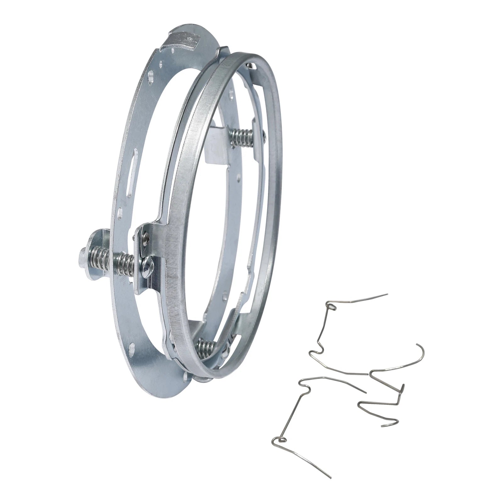 7" HID LED Headlight Mounting Ring Bracket for Harley Touring Softail