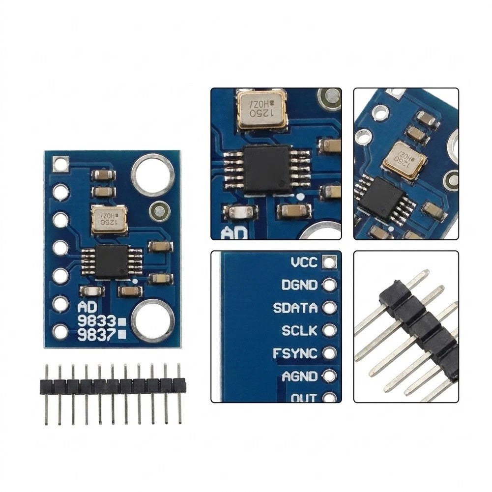 Signal Generator Module AD9833 for Various Applications (5x3x2cm PCB)