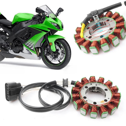Magneto Engine Stator Generator Coil for Kawasaki Ninja ZX10R (2008–2010)