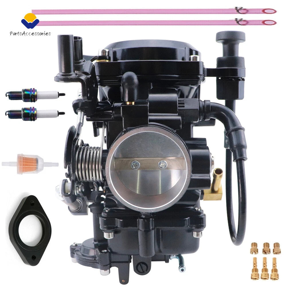 Carburetor & Intake Boot for Harley Touring 1988–2016, Sportster 1998-Up 27421-99C CV40