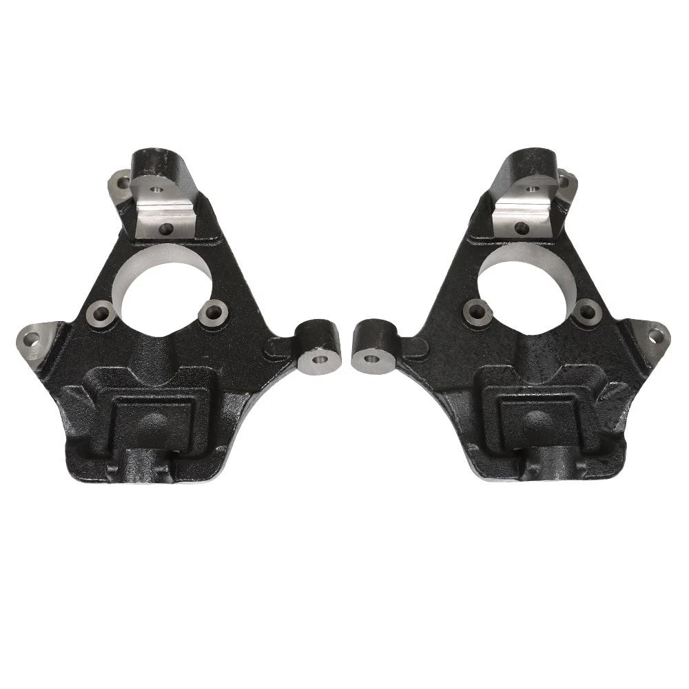 Front 2" Drop Spindle Set for Chevy Silverado Sierra 1500 (2007–2017)