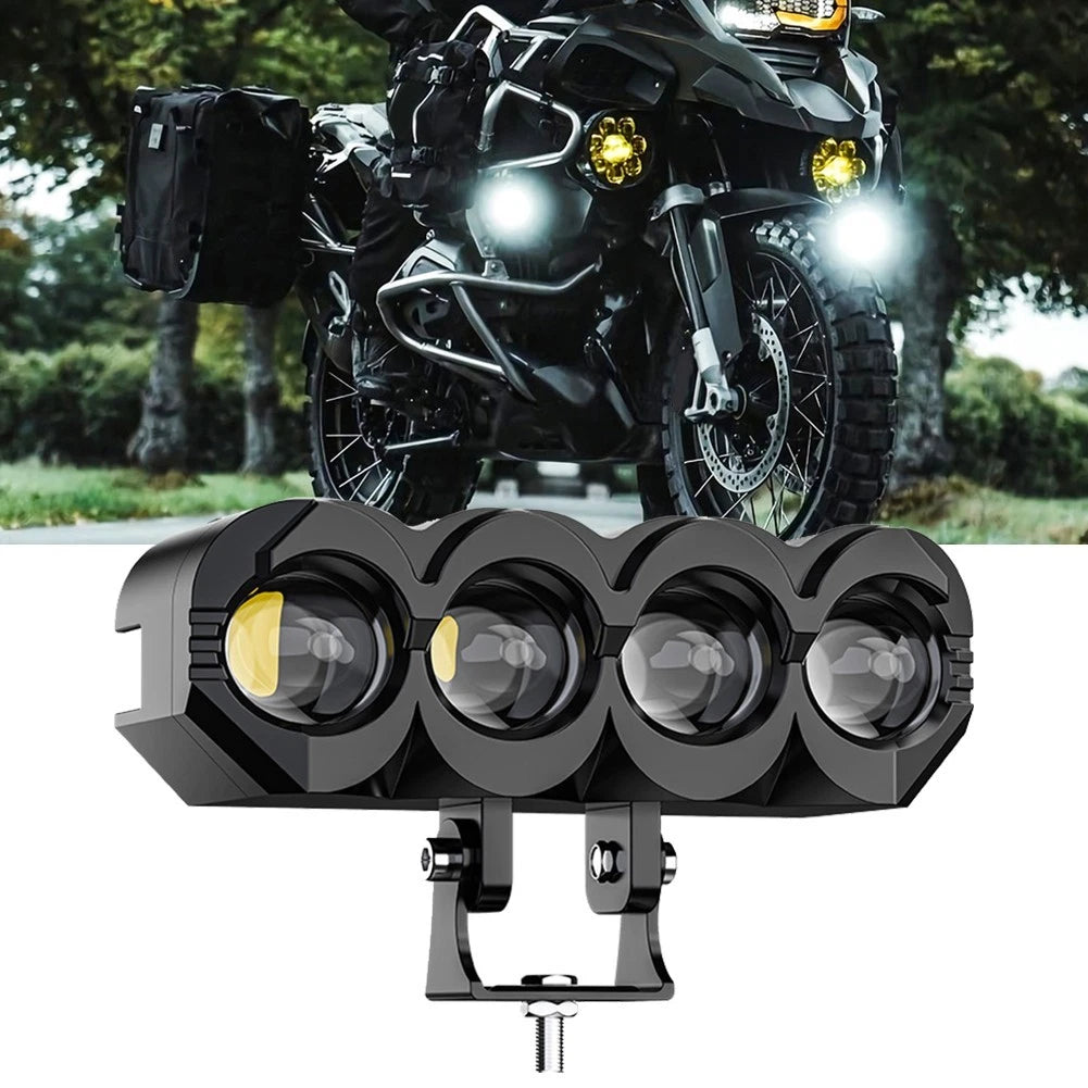Long lasting High Brightness Motorcycle LED Spotlights for Extended Durability