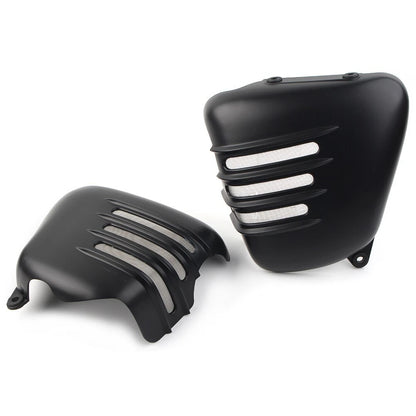 2X Battery Side Cover Panel Cowl for T100 SE ACE Thruxton 900 Scrambler (2001–2015)