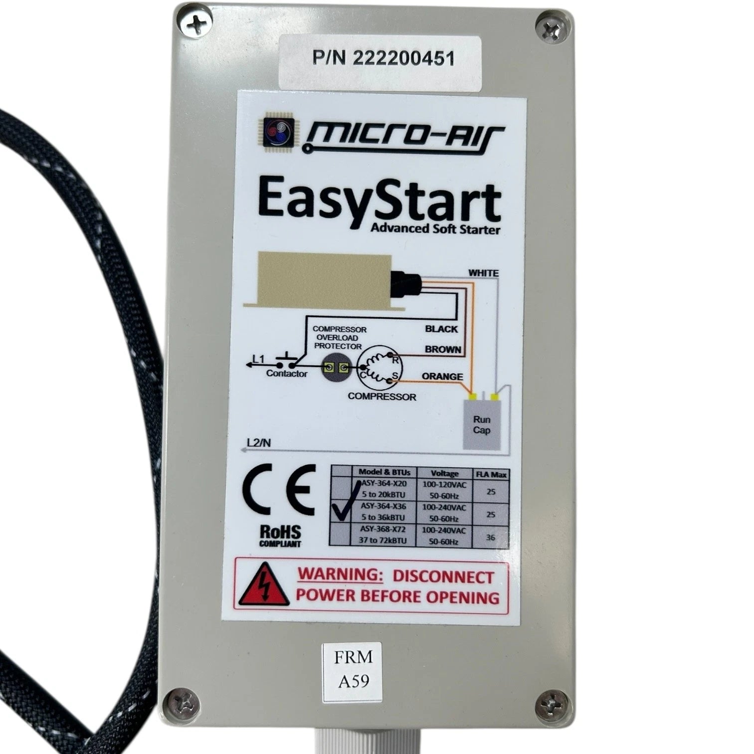 Micro-Air Easy Start Advanced Soft Starter for Marine 115/230V (222200451)
