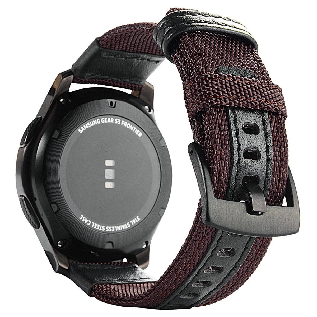 22mm Watchband Strap for Samsung Gear S3 Frontier & Classic (2016–2018)