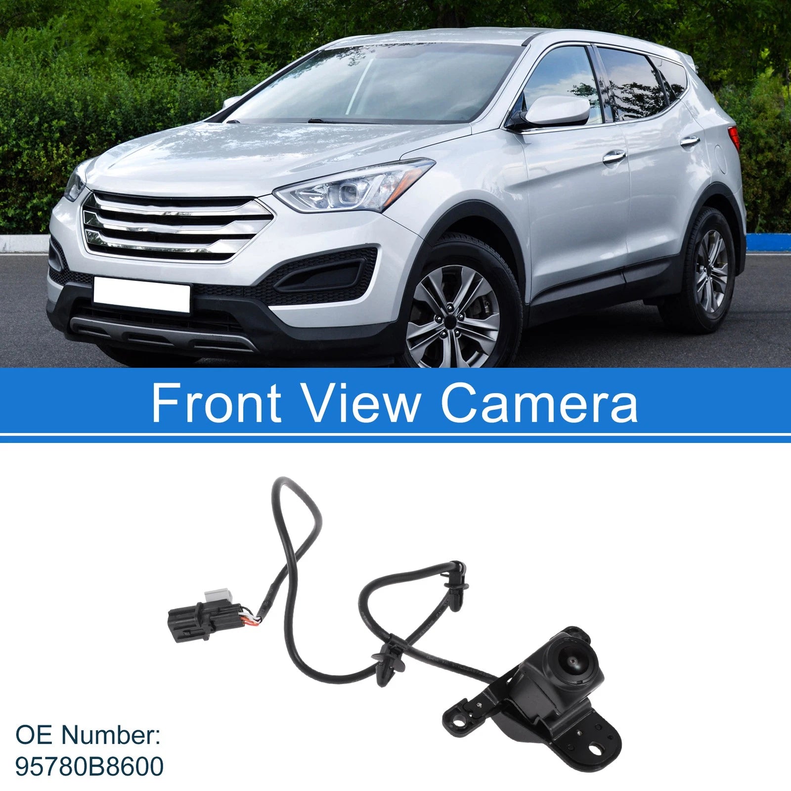 Rear View Backup Camera for Hyundai Santa Fe (2017–2019)