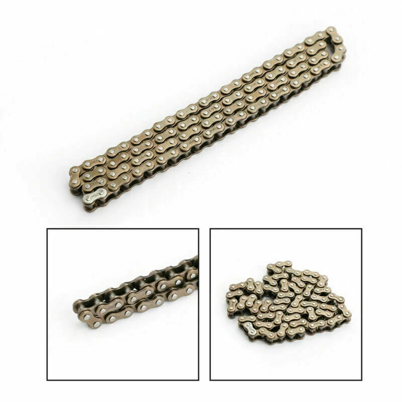 3X Cam Chain 106 Links for Suzuki LTZ250 (2004–2010) 12760-21G00