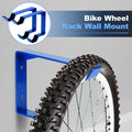 2 Bike Wheel Rack Wall Mount for Universal Fit (Fits Most Vehicles)