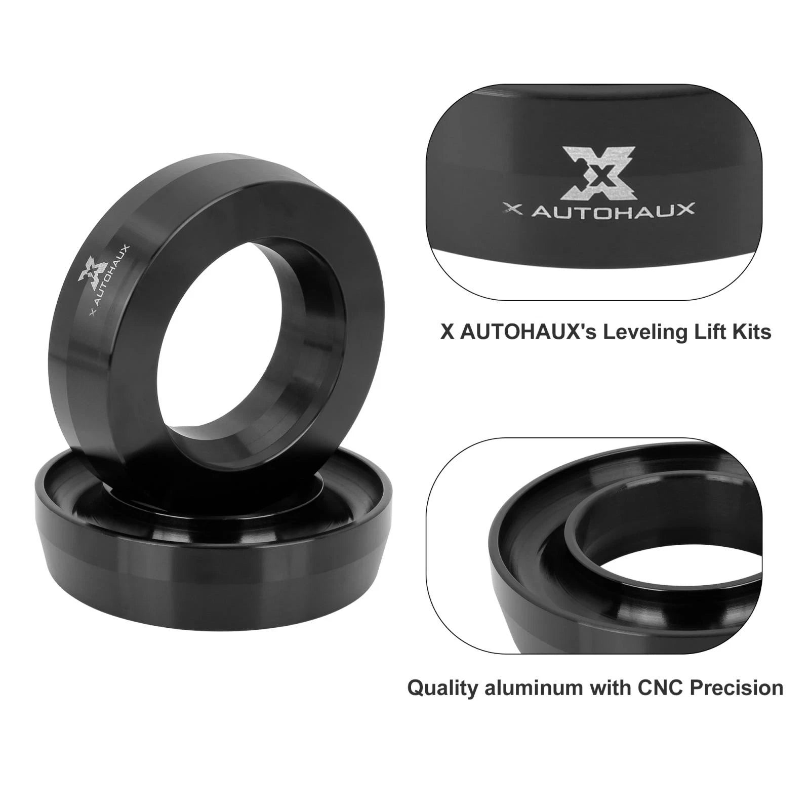 Front Suspension Spacer Leveling Lift Kit for Dodge Ram 2WD (2000–2017)