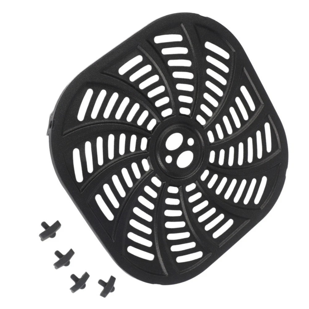 Air Fryer Cooking Divider with Rubber Bumpers
